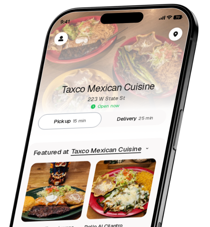 Taxco Mexican Cuisine app preview