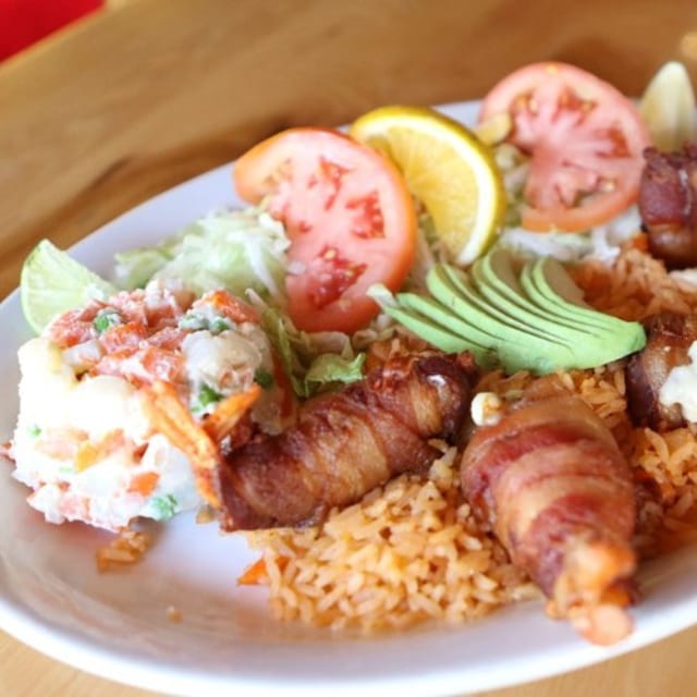 Camarones Rellenos.
