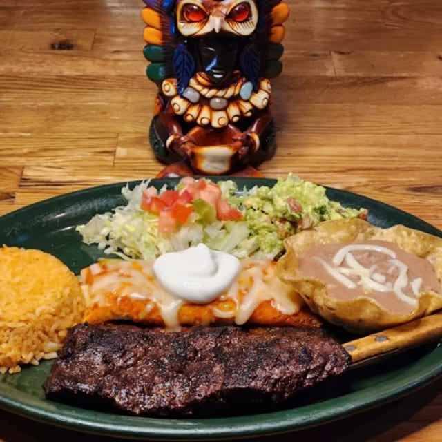 Carne a La Tampiquena.